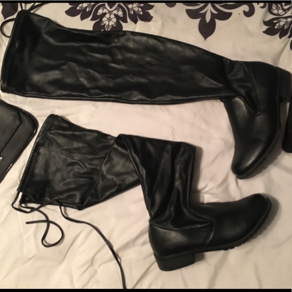 Over the knee boots